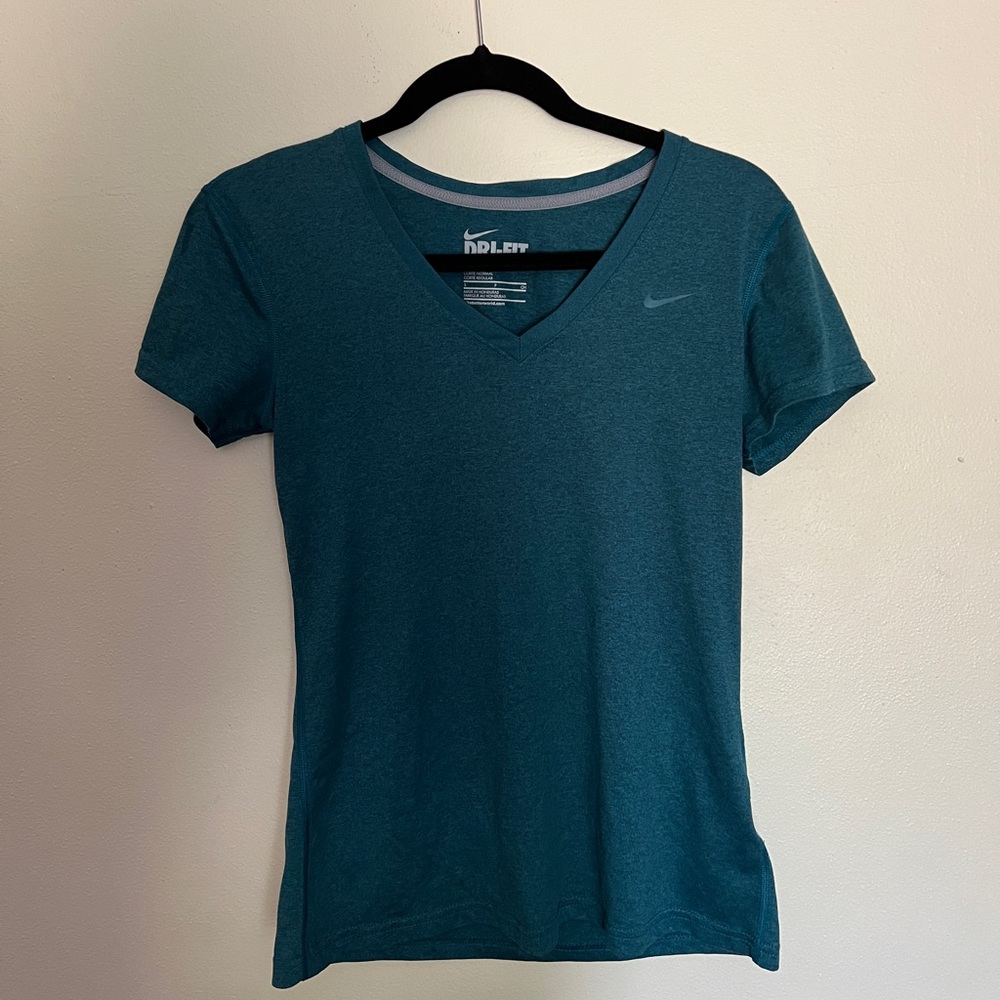 Blue Nike Dri-Fit Shirt